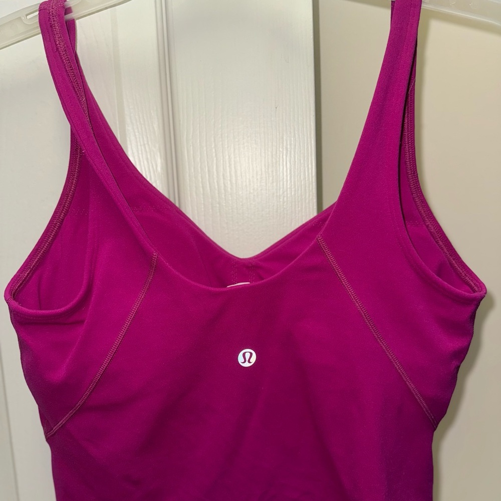 lululemon athletica Women's Magenta Sports Bra